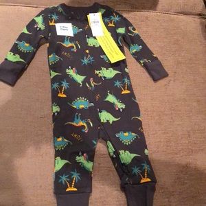 Old Navy dinosaur pajamas 3-6M